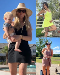 2-in-1 Lounge Romper Dress