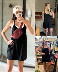 2-in-1 Lounge Romper Dress
