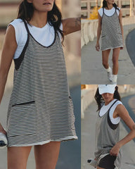 2-in-1 Lounge Romper Dress
