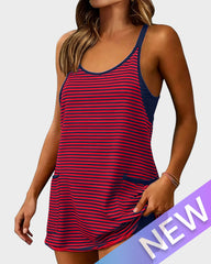 2-in-1 Lounge Romper Dress