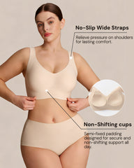 Ultra Smooth Jelly Support Full Coverage Bra