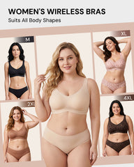 Ultra Smooth Jelly Support Full Coverage Bra