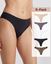 5-Pack Seamless High-Waist Shaping Panties