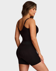 Easy-Access Seamless Sculpting Bodysuit – Full Body Compression Shapewear