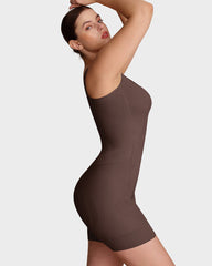 Easy-Access Seamless Sculpting Bodysuit – Full Body Compression Shapewear