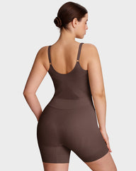 Easy-Access Seamless Sculpting Bodysuit – Full Body Compression Shapewear