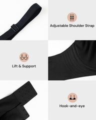 Bare-Edge™ Unlined Demi Bra with Jelly Gel