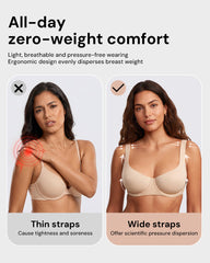 Bare-Edge™ Unlined Demi Bra with Jelly Gel