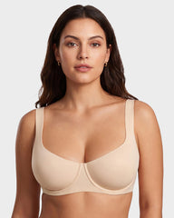 Bare-Edge™ Unlined Demi Bra with Jelly Gel