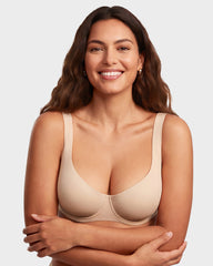 Bare-Edge™ Unlined Demi Bra with Jelly Gel