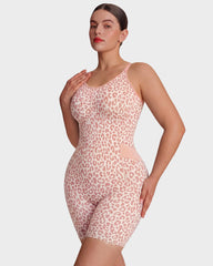 Easy-Access Seamless Sculpting Bodysuit – Full Body Compression Shapewear
