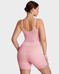 Easy-Access Seamless Sculpting Bodysuit – Full Body Compression Shapewear