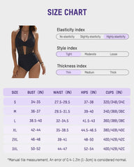 Two-Way Mesh High-Waisted Tummy Control Bikini Set