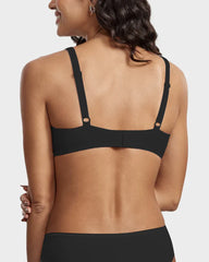 Invisible Wired Unlined Balconette Bra