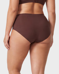 6-Pack No Show High-Waist Briefs for Everyday Seamless Comfort