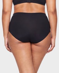 6-Pack No Show High-Waist Briefs for Everyday Seamless Comfort