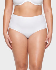 6-Pack No Show High-Waist Briefs for Everyday Seamless Comfort