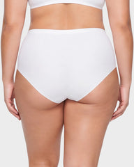 6-Pack No Show High-Waist Briefs for Everyday Seamless Comfort