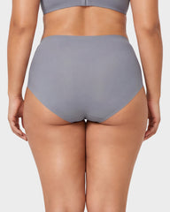 6-Pack No Show High-Waist Briefs for Everyday Seamless Comfort