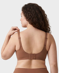 Seamless Deep V Push-Up Wireless Bra