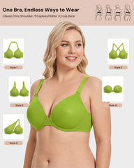 Breathable Mesh Demi Bra for Everyday Comfort