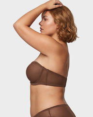 Stay-Put Strapless Bra for Full Busts