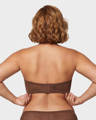 Stay-Put Strapless Bra for Full Busts