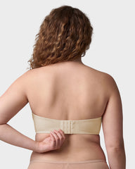 Stay-Put Strapless Bra for Full Busts