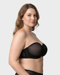Stay-Put Strapless Bra for Full Busts