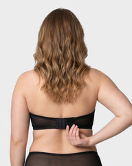 Stay-Put Strapless Bra for Full Busts