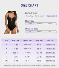 Tummy Control Ruched Sculpting One-Piece Swimsuit