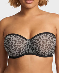 Stay-Put Strapless Bra for Full Busts