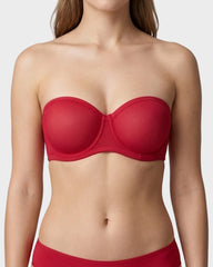 Stay-Put Strapless Bra for Full Busts
