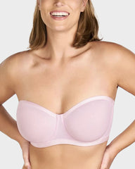 Stay-Put Strapless Bra for Full Busts