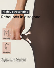 Translucent Fleece Lined Tights