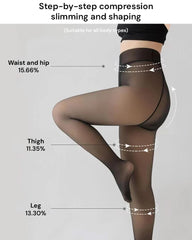 Translucent Fleece Lined Tights