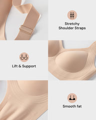 Ultra Smooth Jelly Support Full Coverage Bra