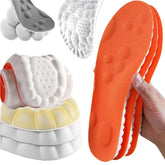 4D Memory Foam Arch Support Shock-Absorbing Insoles