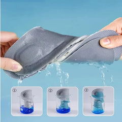 4D Memory Foam Arch Support Shock-Absorbing Insoles