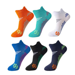 3-Pair Lightweight Compression Ankle Socks — Cushioned Support for Active Feet