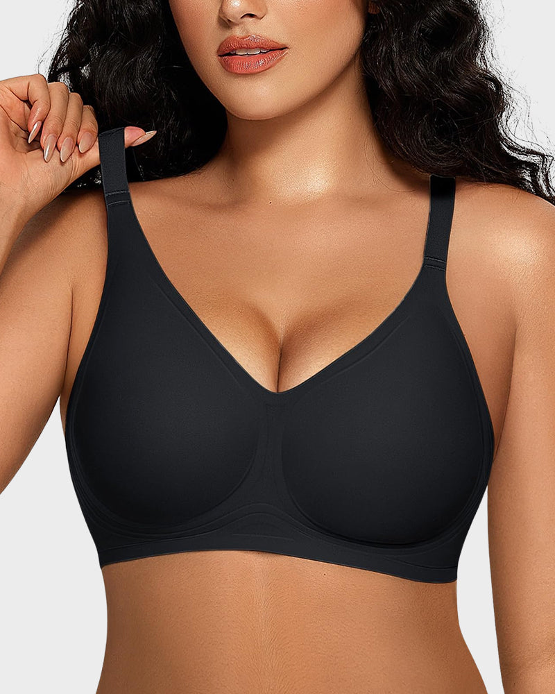 Wireless Seamless Soft Jelly Strip Bra