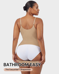 Deep V Butt Lift Camisole Bodysuit Shapewear
