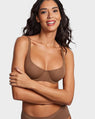 Invisible Wired Unlined Balconette Bra