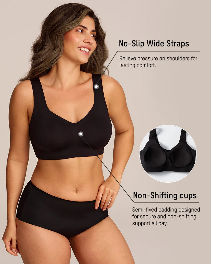 Wire Free Lifting Antibacterial Jelly Bra