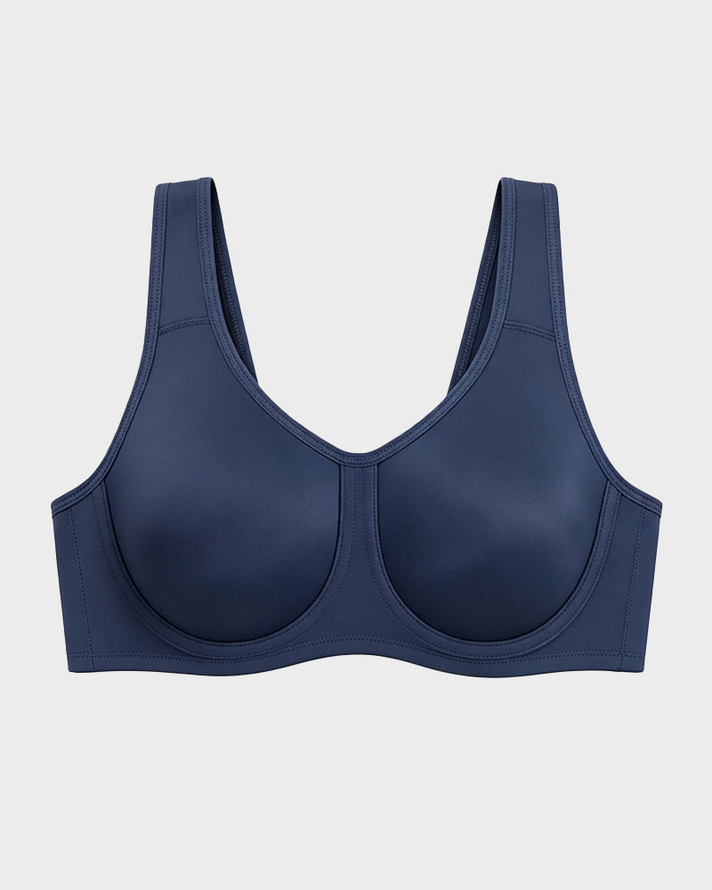 Max Control High-Impact Sports Bra with Exterior Underwire