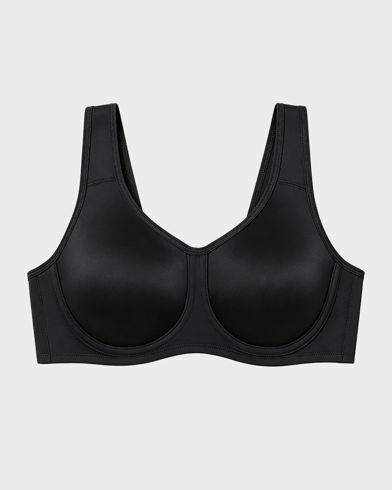 Max Control High-Impact Sports Bra with Exterior Underwire