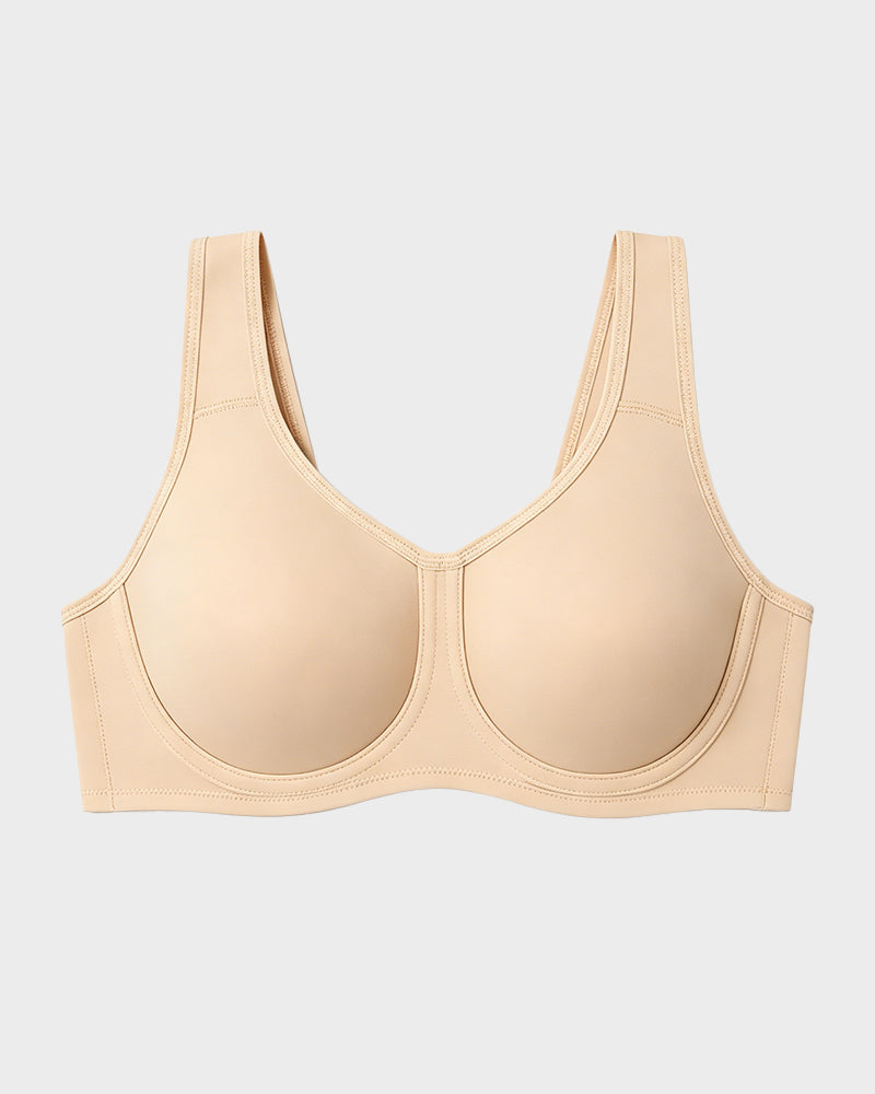 Max Control High-Impact Sports Bra with Exterior Underwire
