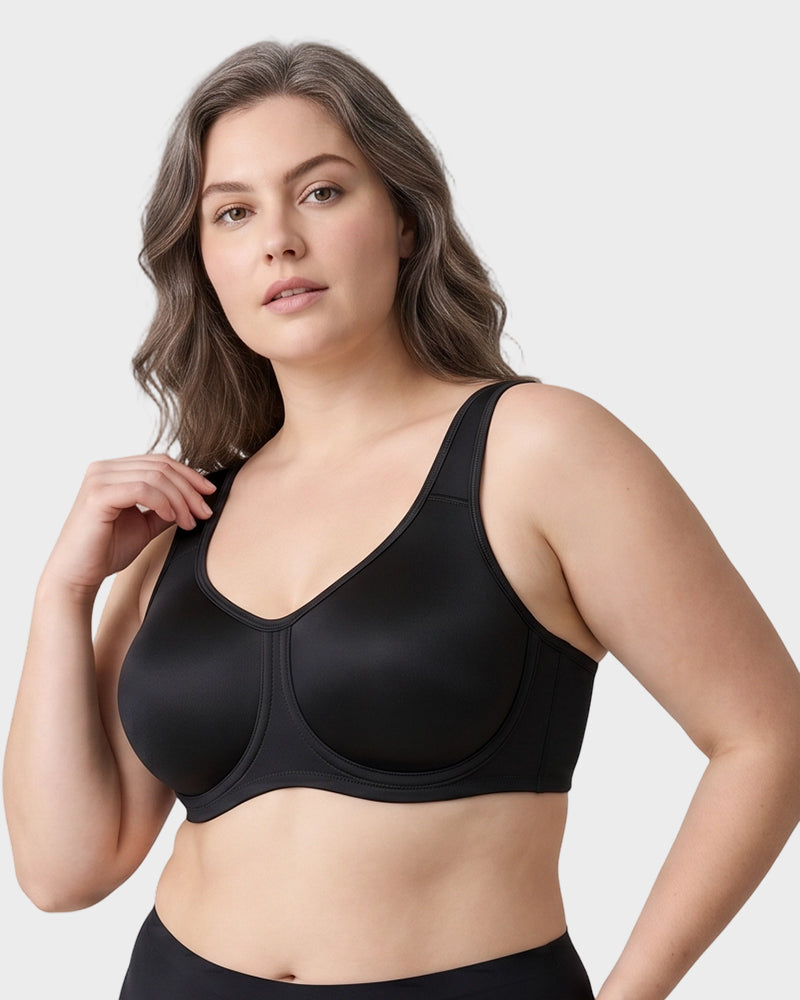 Max Control High-Impact Sports Bra with Exterior Underwire