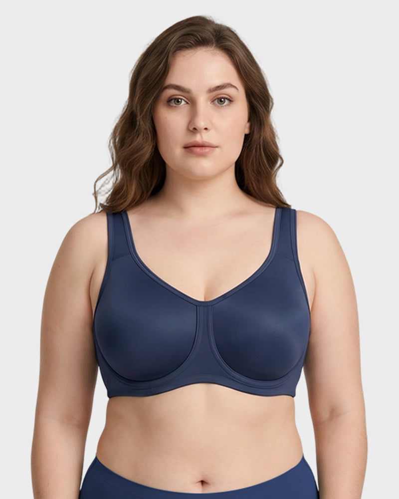 Max Control High-Impact Sports Bra with Exterior Underwire