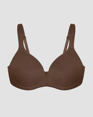 Plus Size Full Coverage Soft Unlined Minimizer Bra
